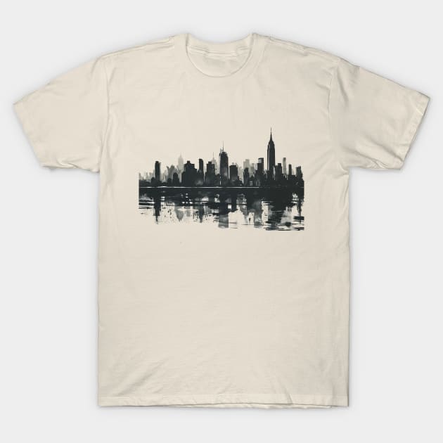 Cityscape T-Shirt by Bee's Pickled Art